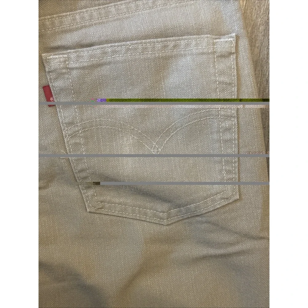 VTG 90's Levi's 550 Jeans Mens 31x32 Beige Denim Relaxed Fit  Made In US